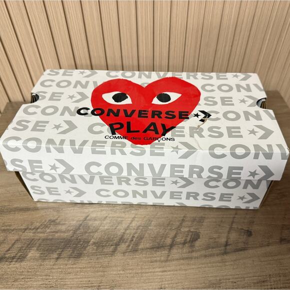 Converse x PLAY Comme des Garçons Chuck 70 A01794C - Unisex Women’s 9 / Men’s 7 - Picture 12 of 13